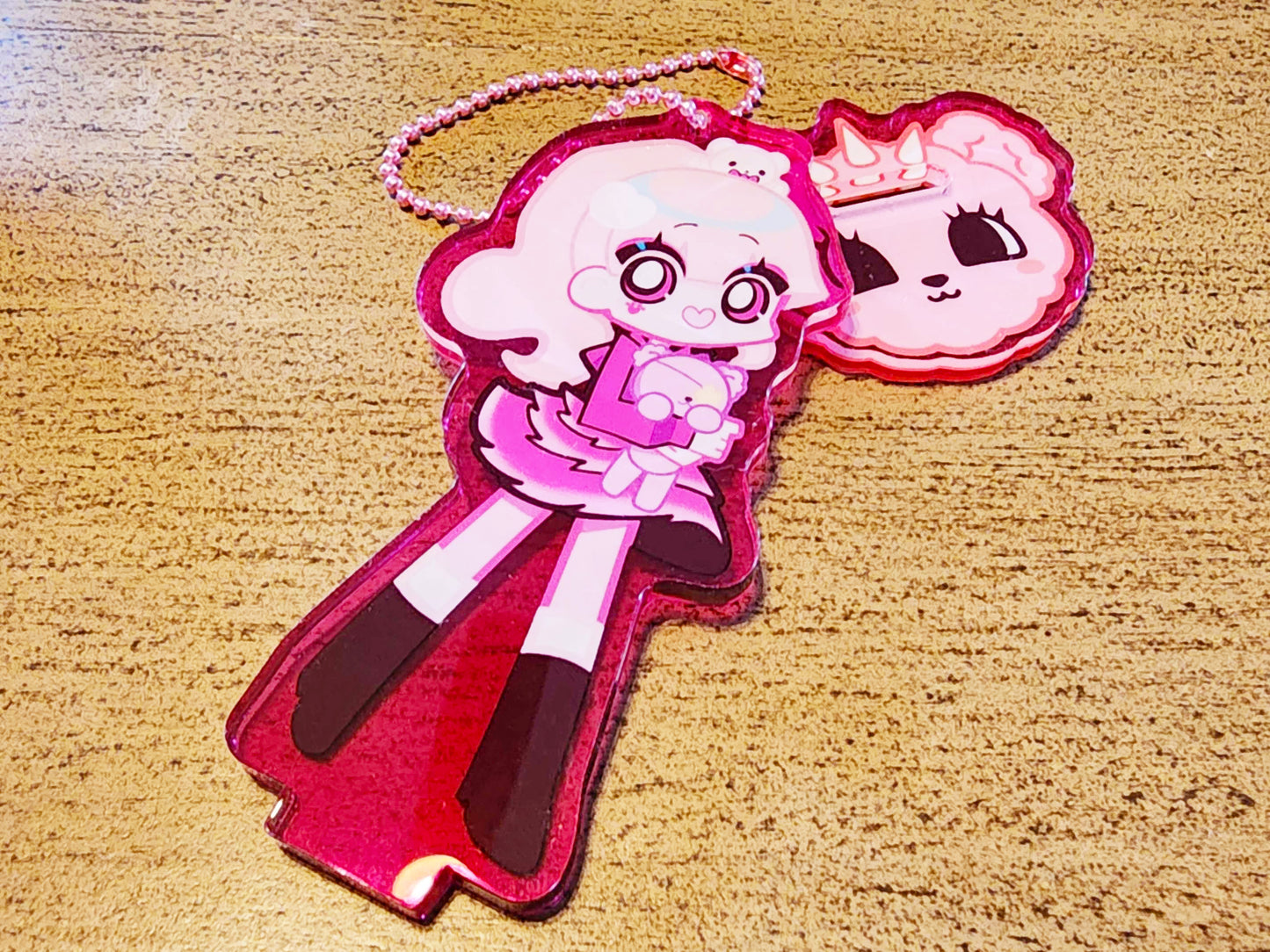 STAYC: Teddy Bear Keychain Acrylic Standee