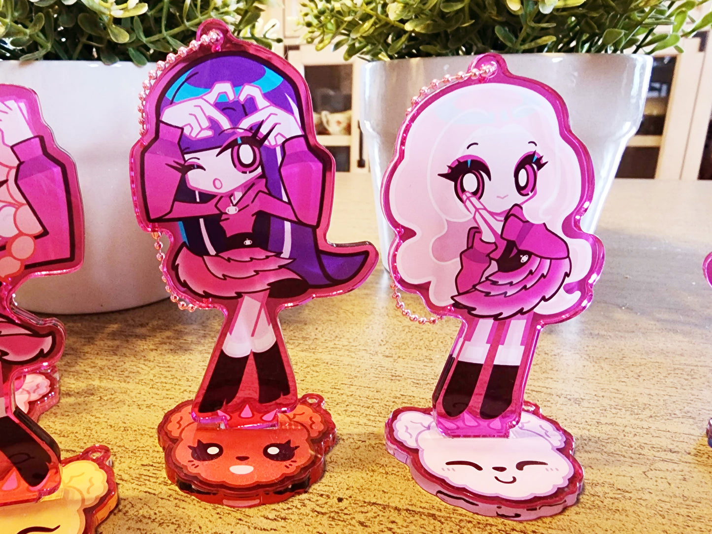 STAYC: Teddy Bear Keychain Acrylic Standee