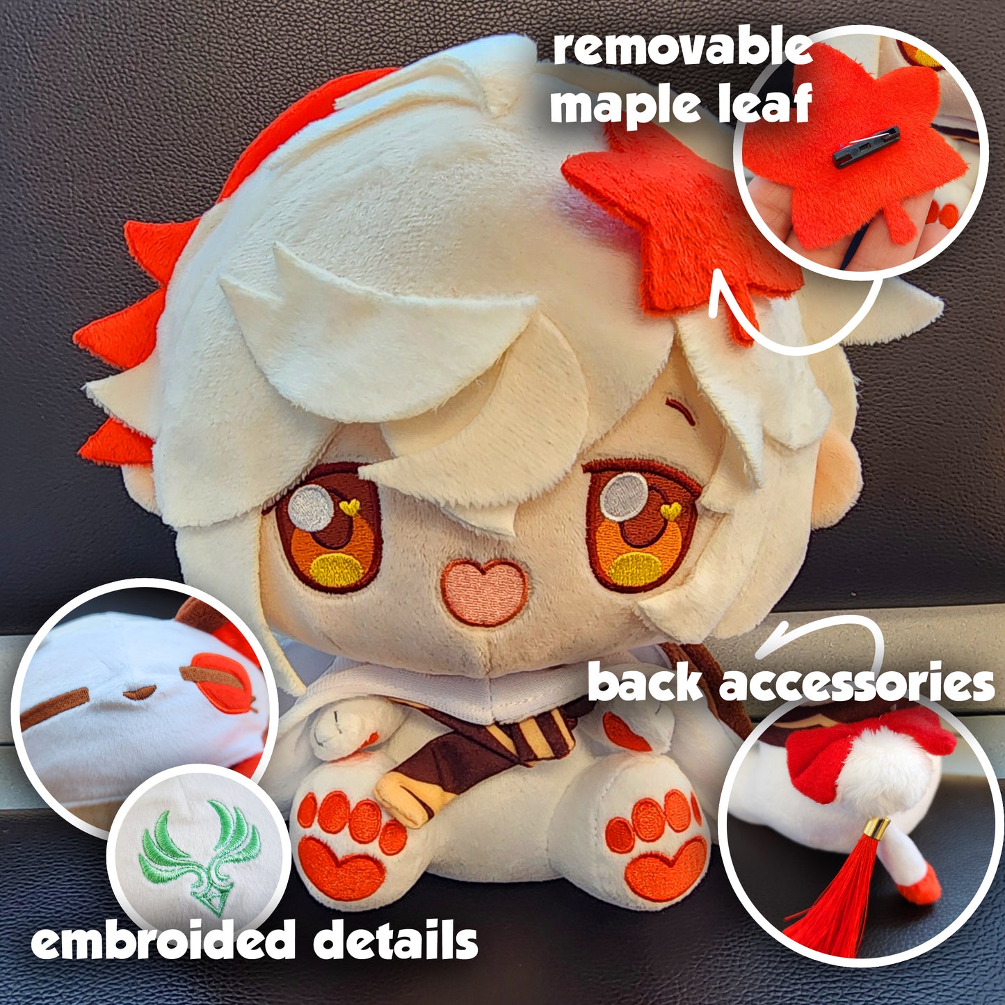 Genshin Impact: Animal-Onesie Plush Toys