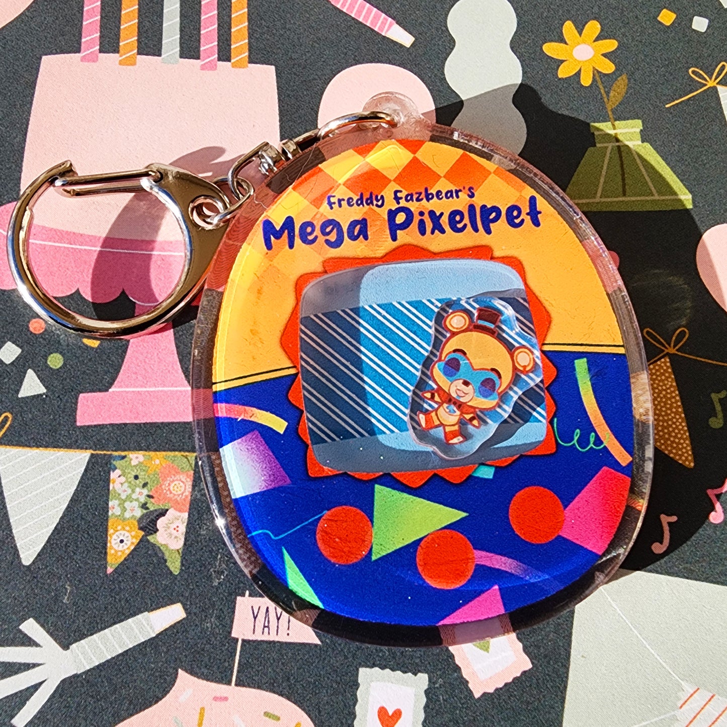 FNAF Five Night's at Freddy's: Security Breach x Tamagotchi Keychains
