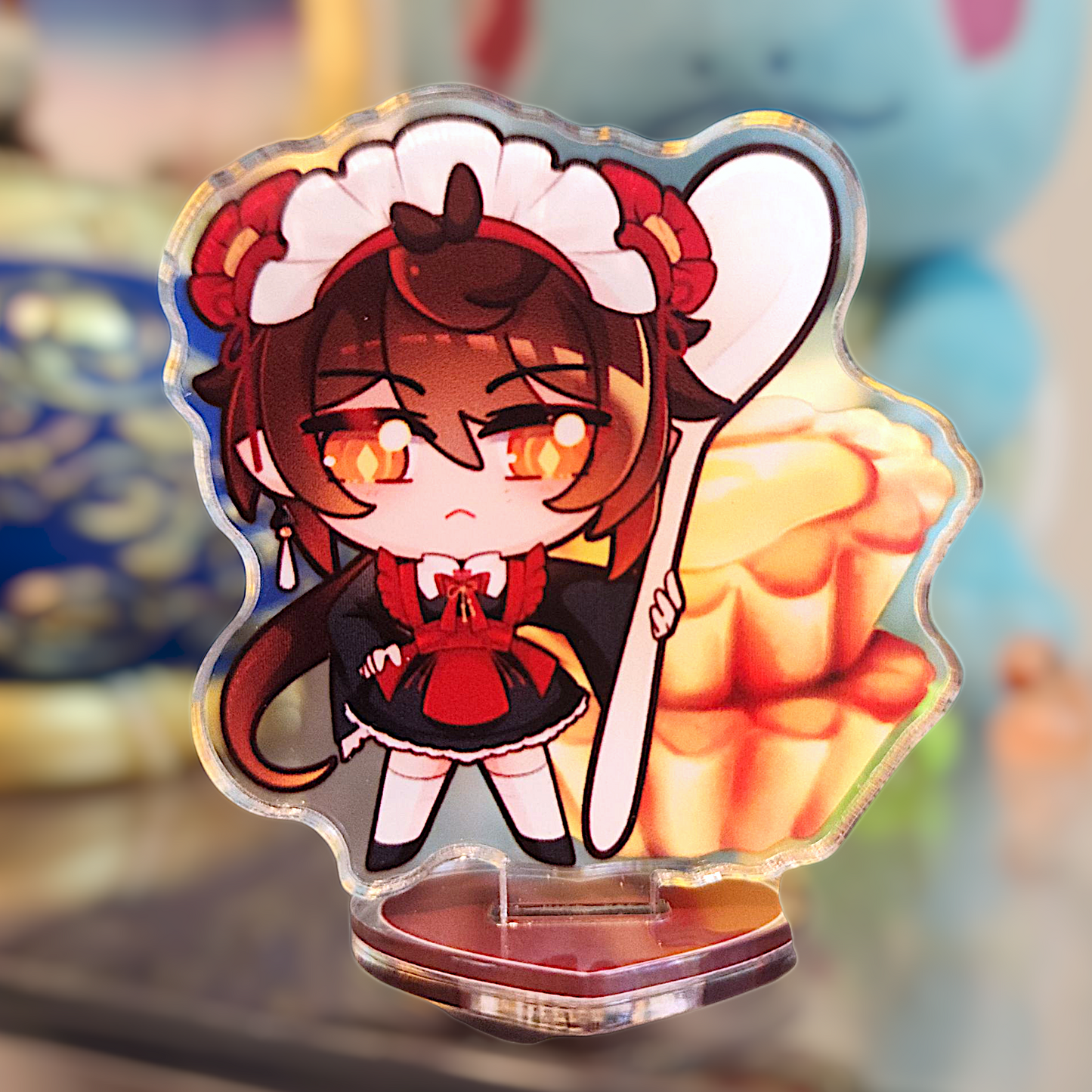 Genshin Impact: Maid Zhongli Acrylic Mini Standee