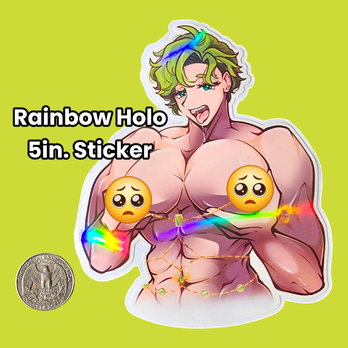 NU: Carnival - Olivine High Quality Sticker Decal (NSFW)