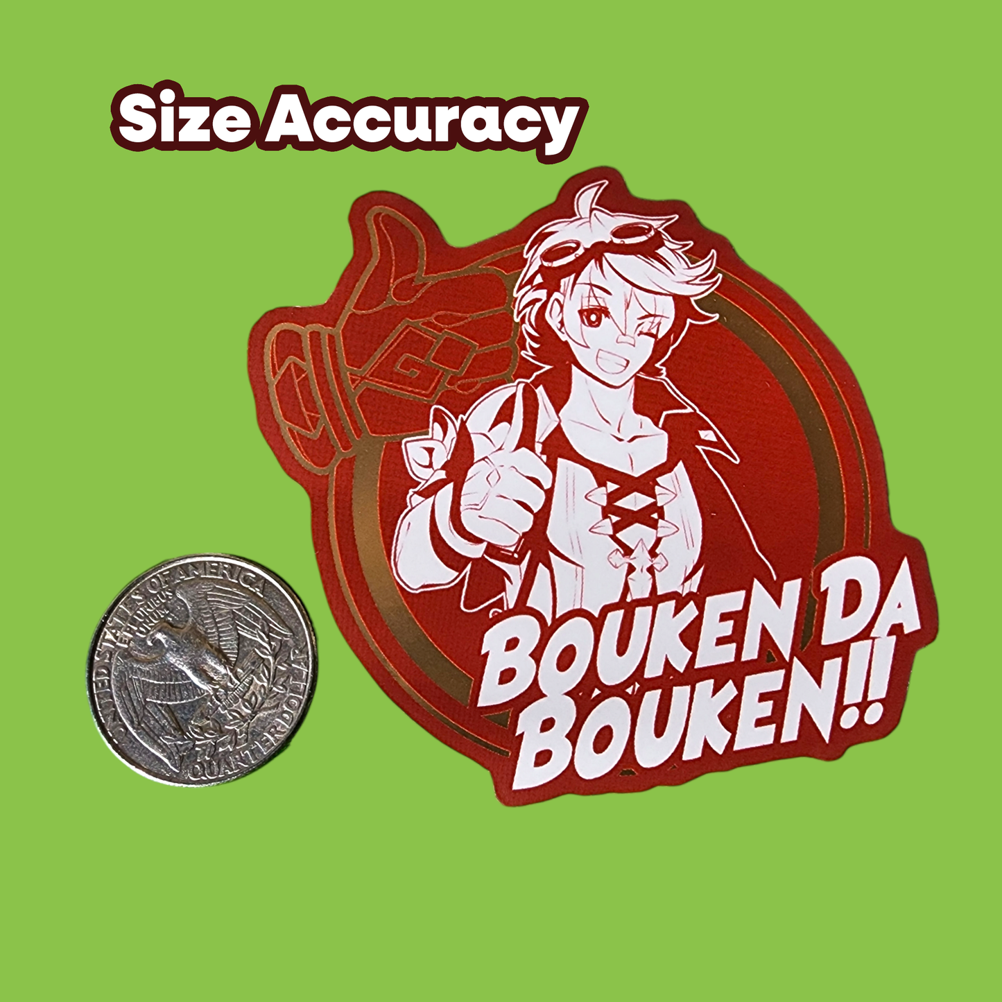 (DISCONTINUING) Genshin Impact: Team Bennett Sticker