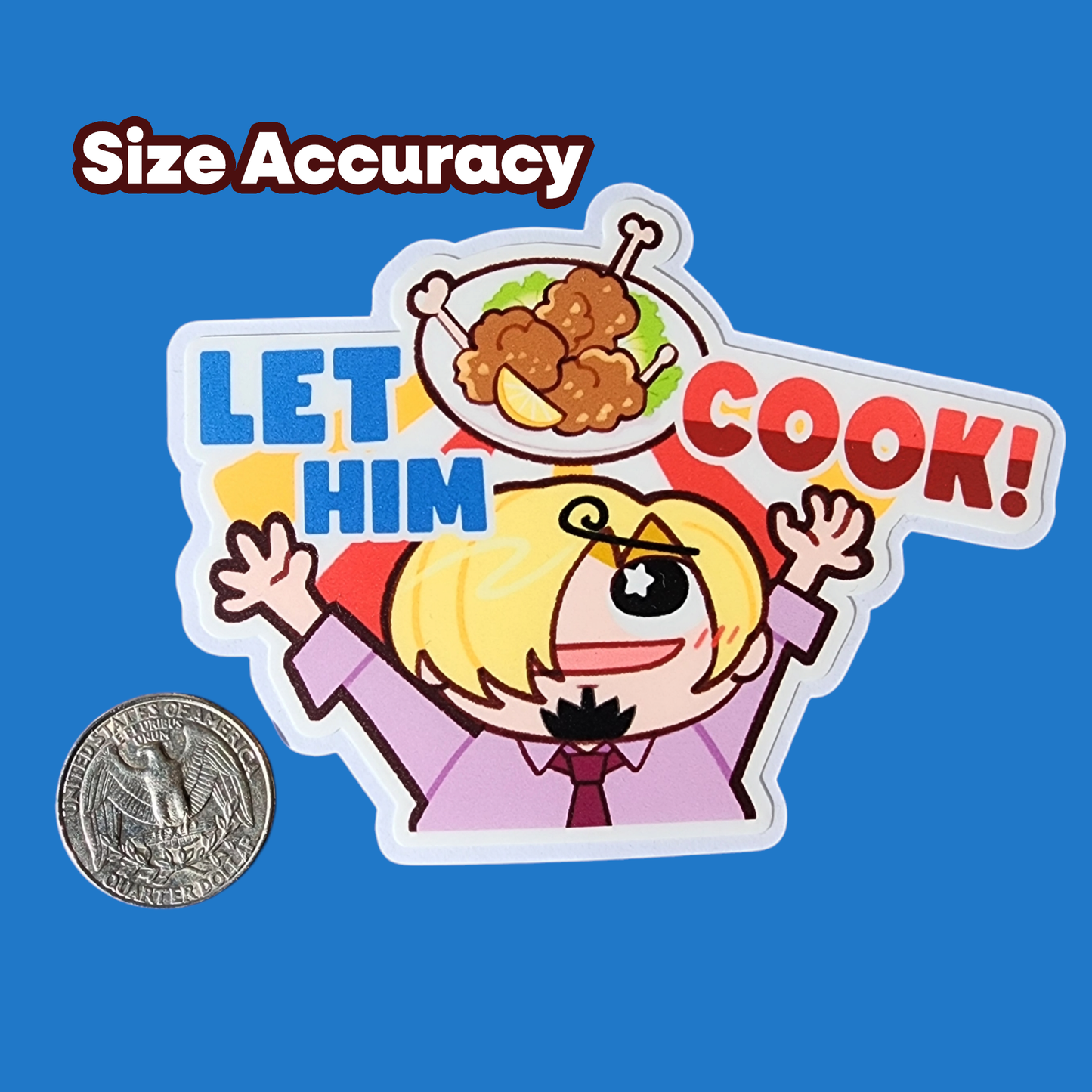 One Piece: Sanji Sticker