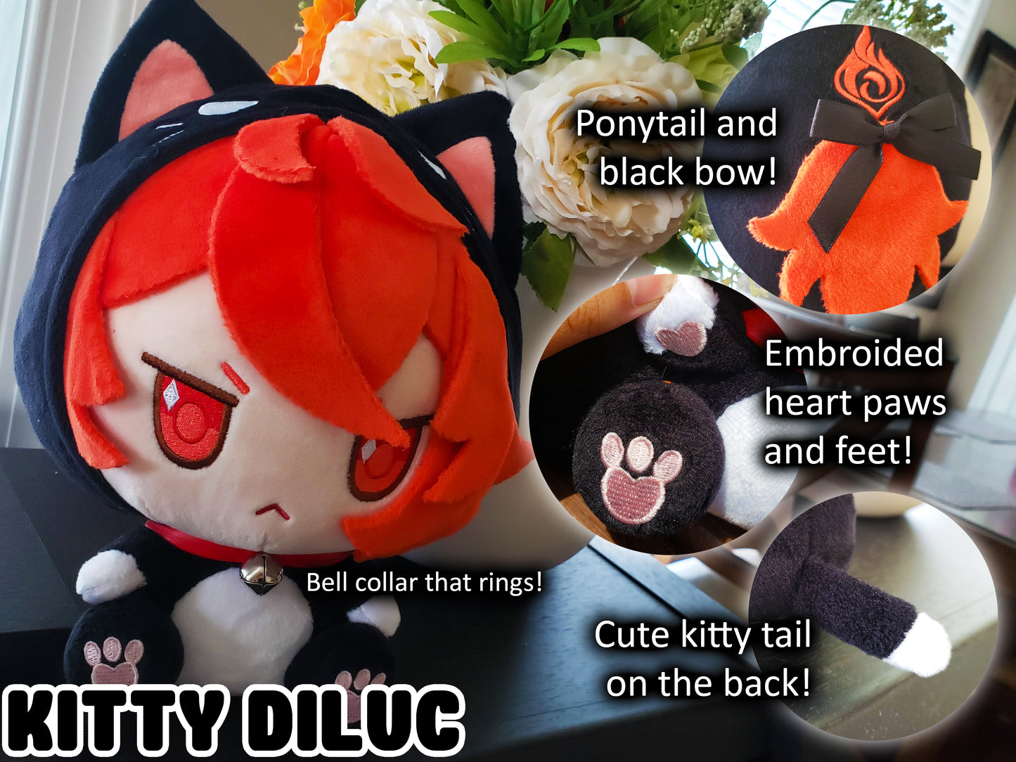 Genshin Impact: Animal-Onesie Plush Toys