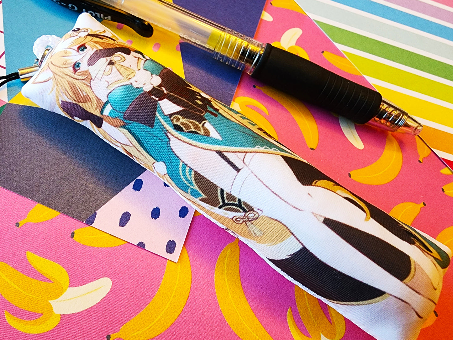 Genshin Impact: Miss Hina Body Pillow Keychain