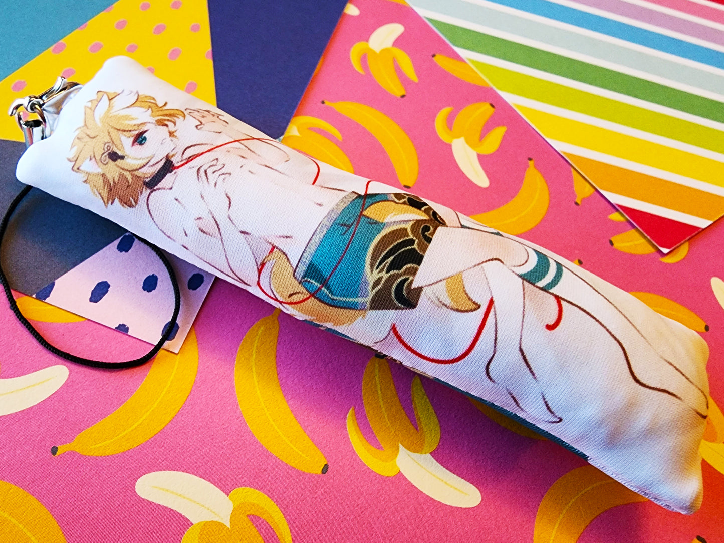 Genshin Impact: Miss Hina Body Pillow Keychain