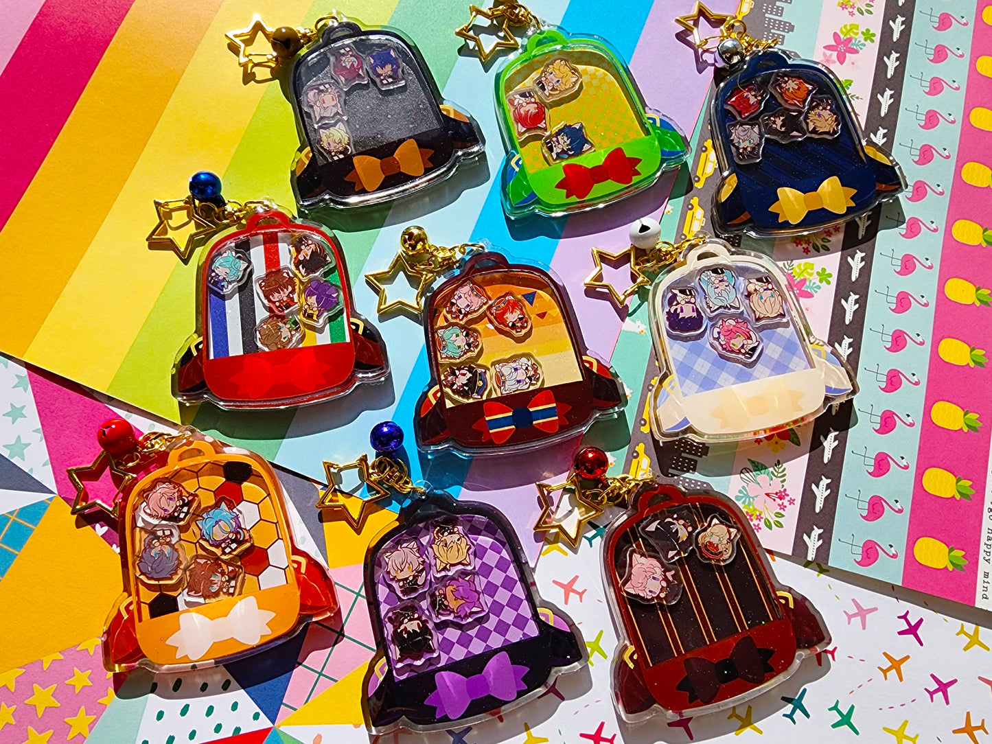 Ensemble Stars! x Namjatown Cat Festival 4in. Mini Ita Bag Shake Charms