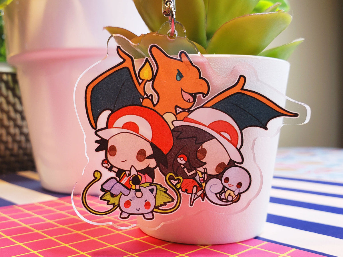 Pokemon Halloween 2 Double-side Acyrlic Keycharms 