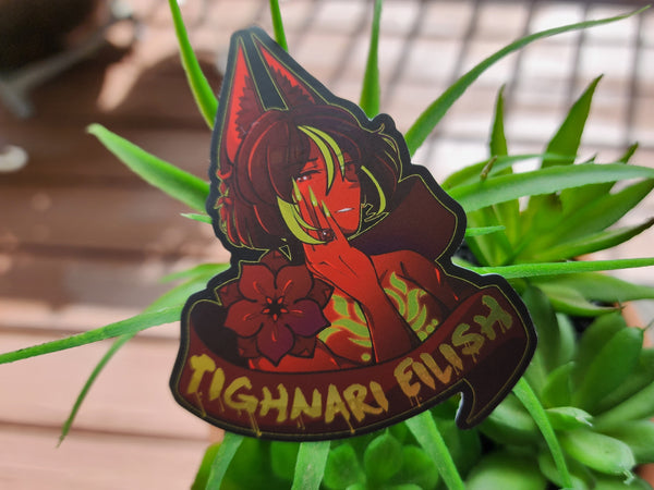 Genshin Impact: Tighnari (Billie Eilish) Foil Sticker