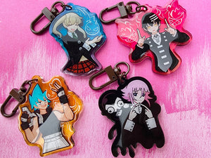 Soul Eater Color Acrylic Charms