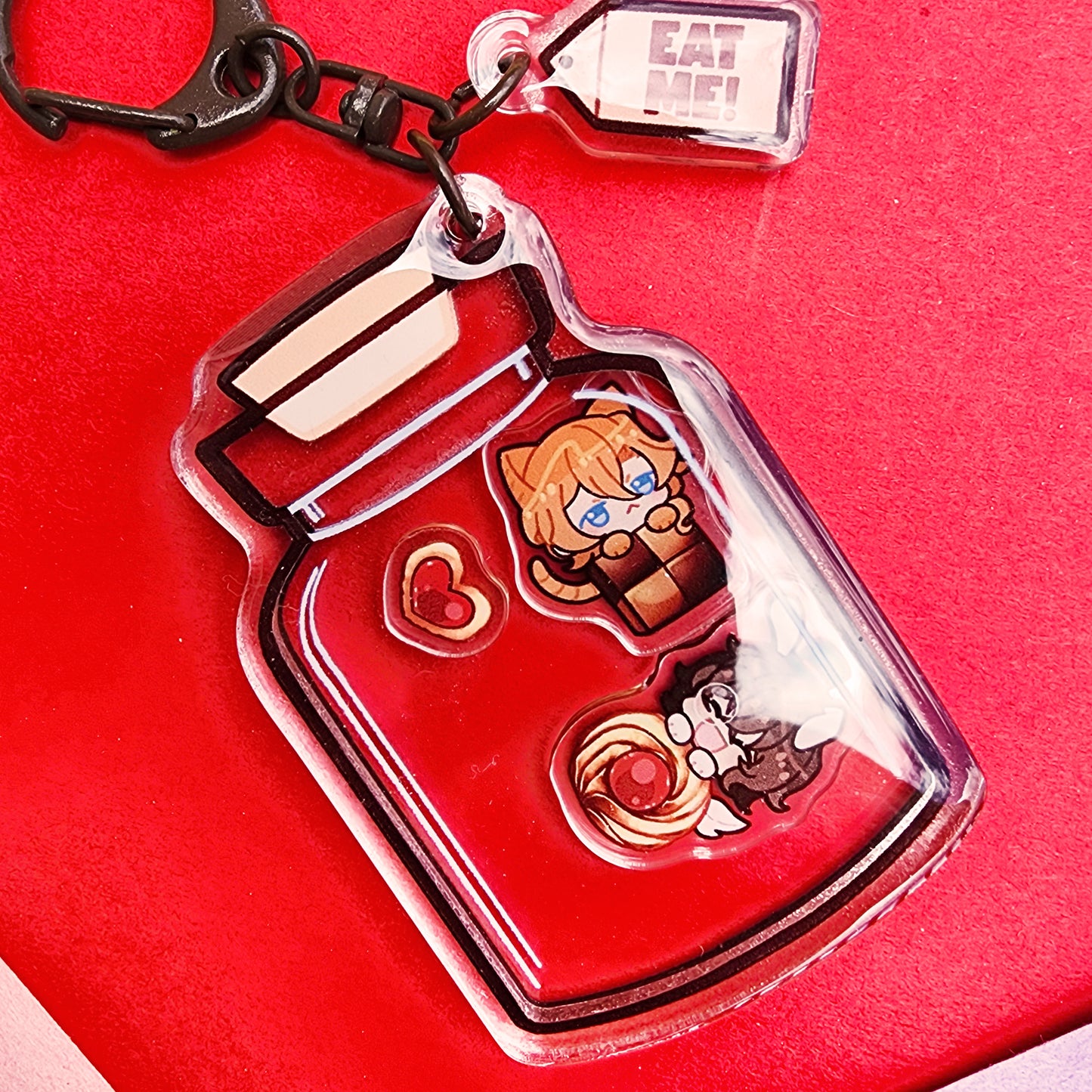 Bungo Stray Dogs: Alice in Wonderland Themed Shaker Charm