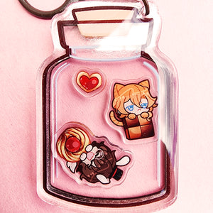 Bungo Stray Dogs: Alice in Wonderland Themed Shaker Charm