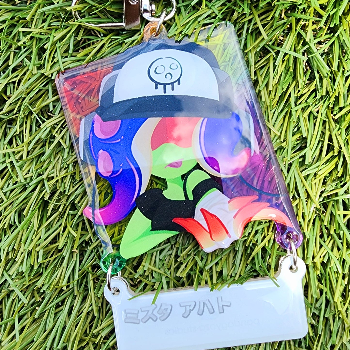 (DISCONTINUING) Splatoon 3: Ackt Keychain