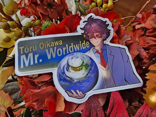 Haikyuu: Mr. Worldwide Oikawa Sticker