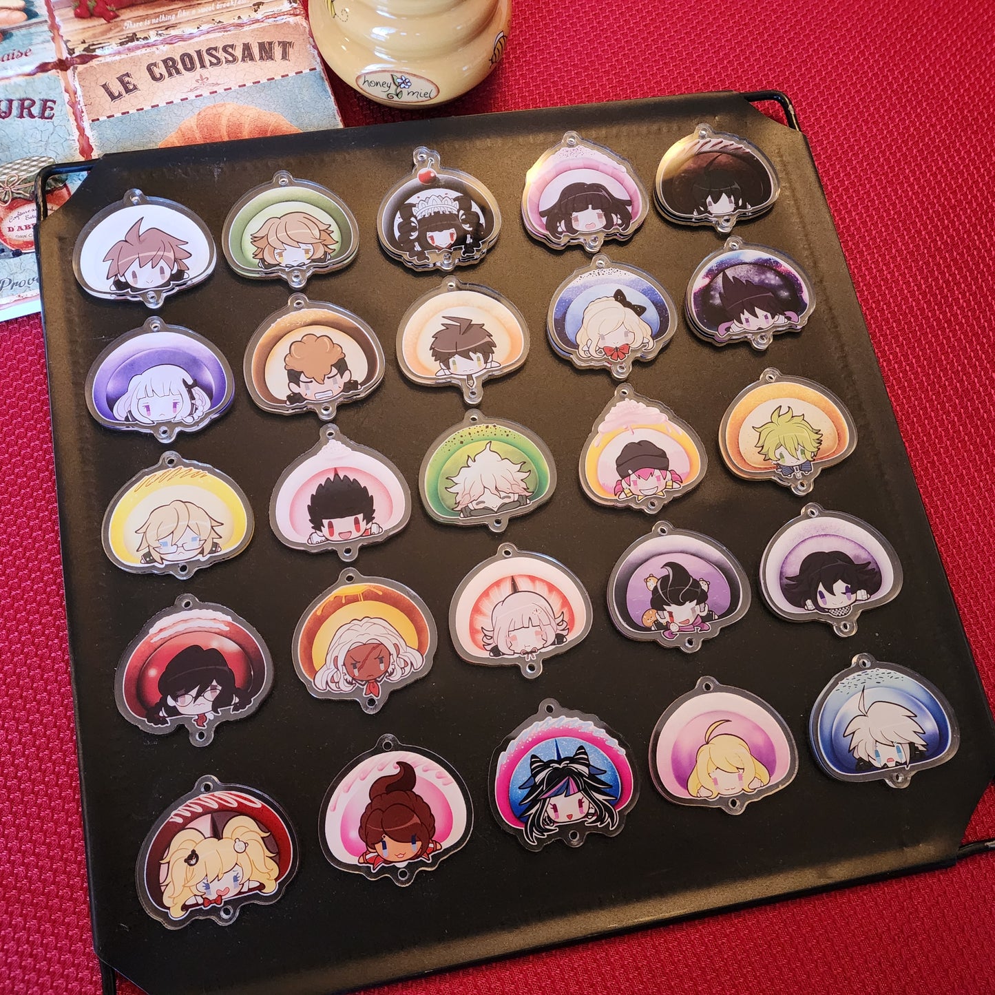 Danganronpa DANGAN-MOCHI!! Mystery Bag: GET 3 KEYCHAINS