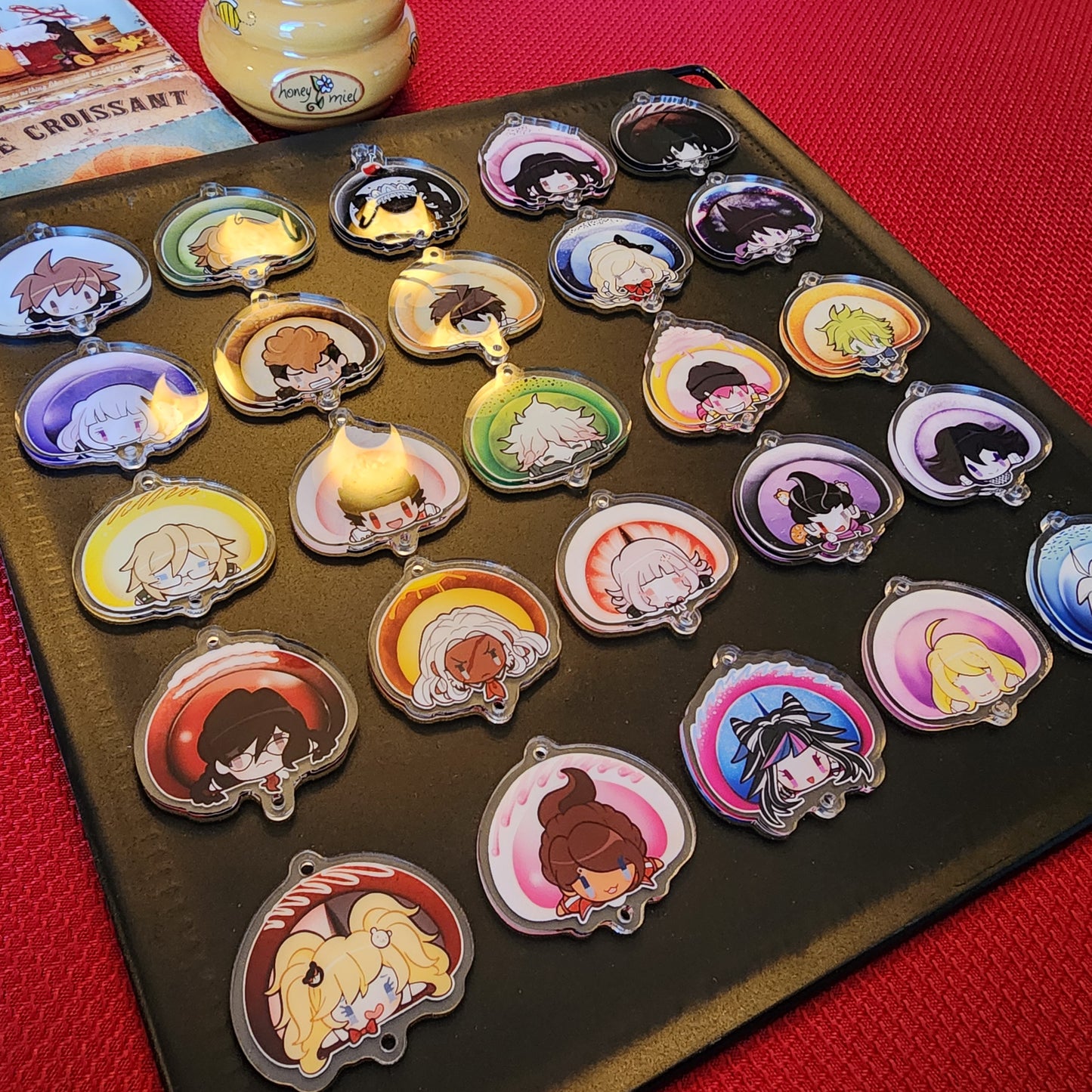 Danganronpa DANGAN-MOCHI!! Mystery Bag: GET 3 KEYCHAINS