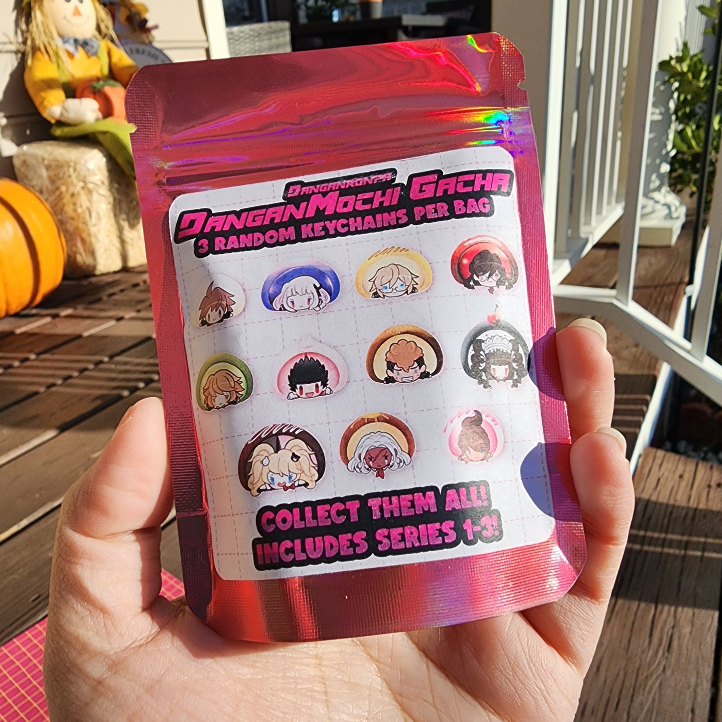 Danganronpa DANGAN-MOCHI!! Mystery Bag: GET 3 KEYCHAINS