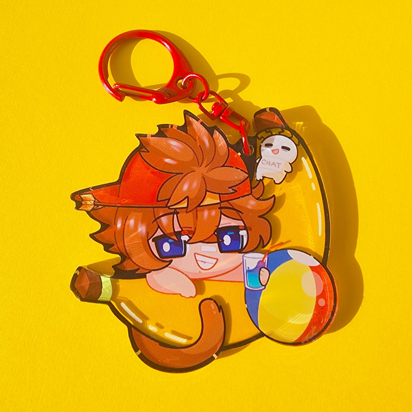 Sun Kenji: Summer Floatie Keychain