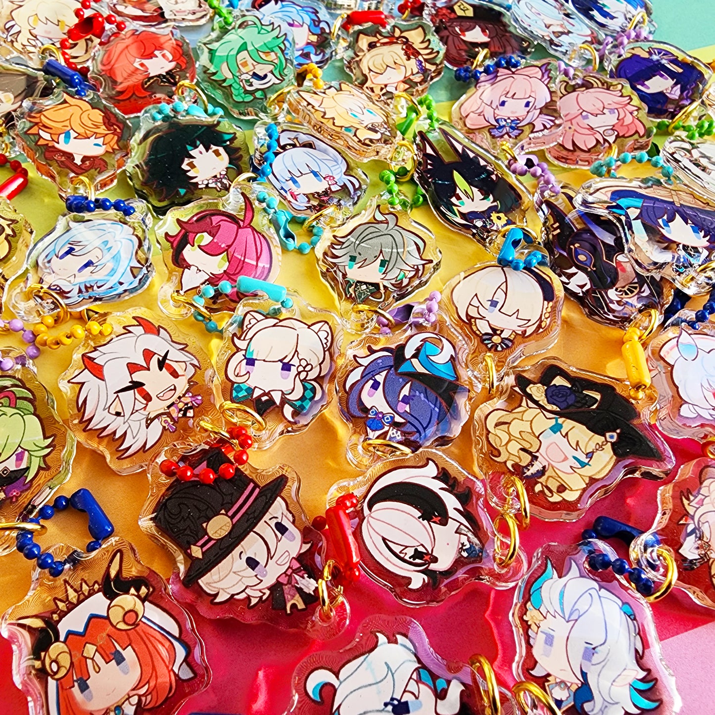 Genshin Impact: Mini Candy Character Charms