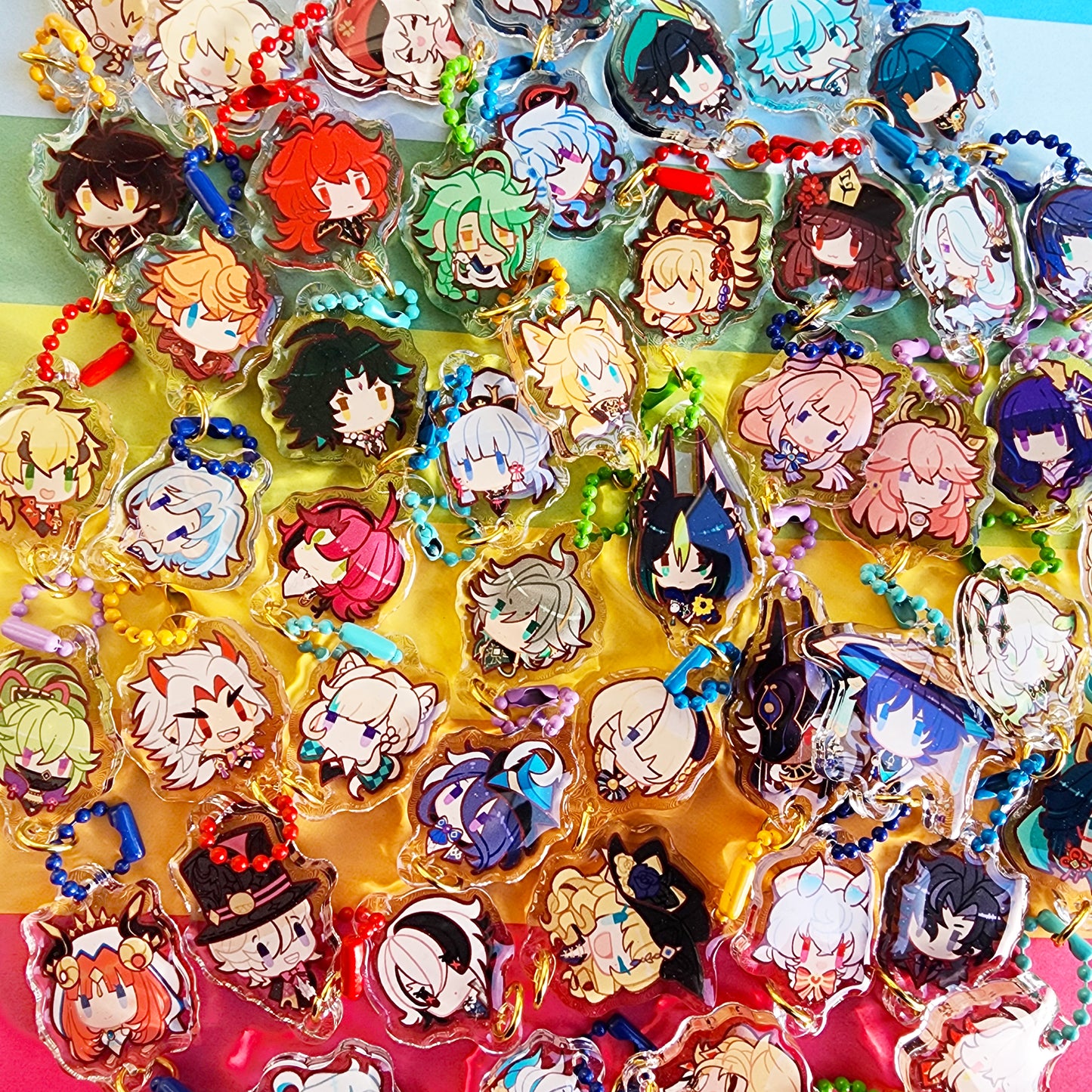 Genshin Impact: Mini Candy Character Charms