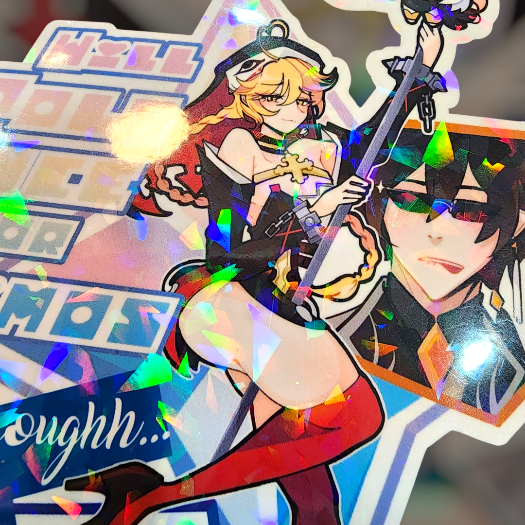 Genshin Impact: Pole Dancer Aether Sticker