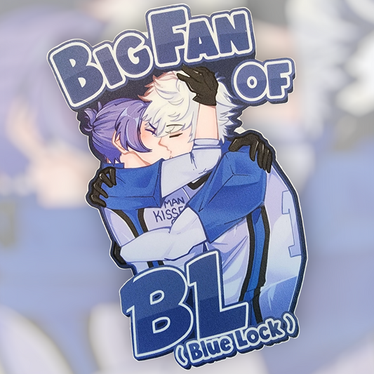 Blue Lock: Nagi x Reo High Quality Sticker Decal