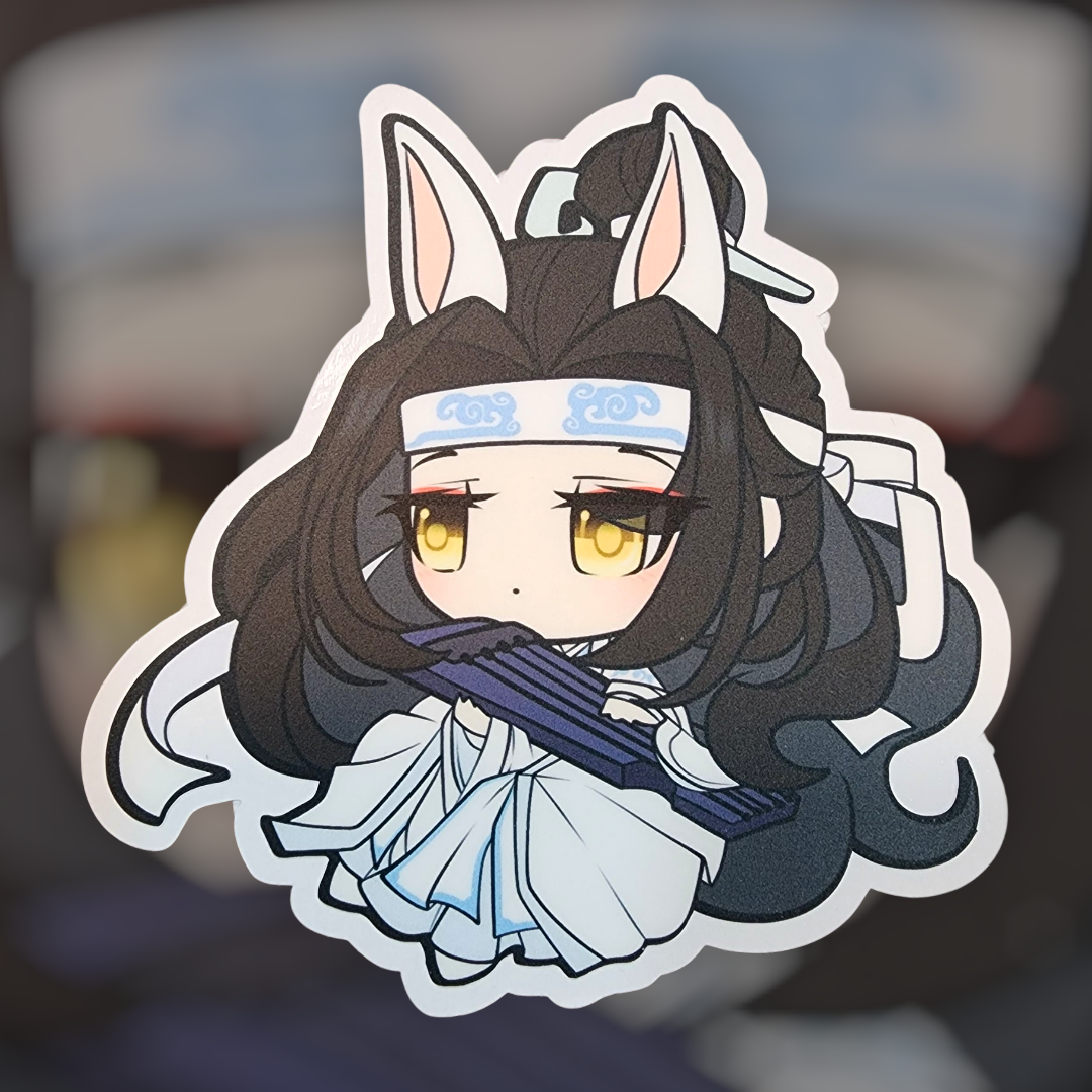 Mo Dao Zu Shi (Lan Wangji) High Quality Sticker Decal