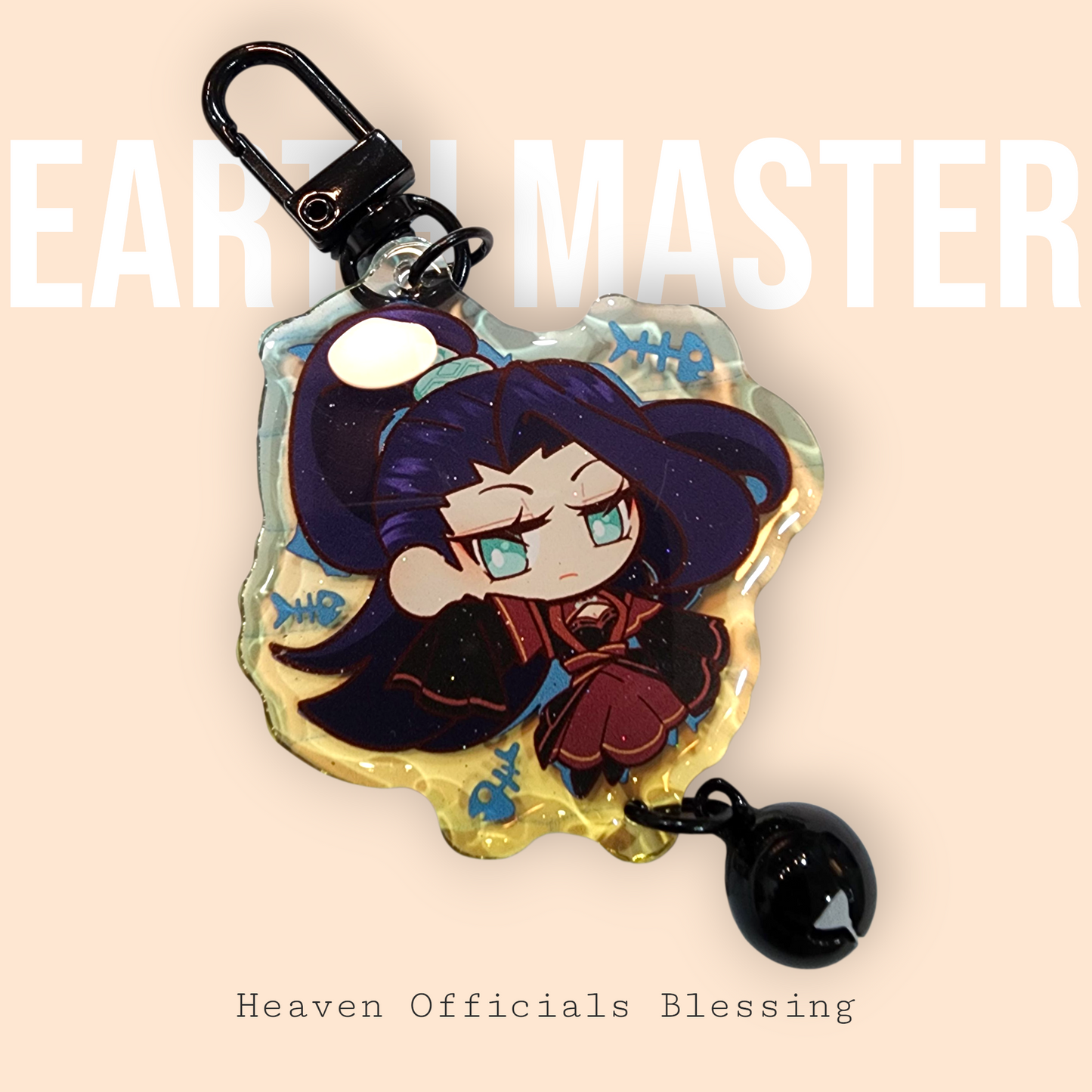 Heaven Official's Blessing: 'Earth Master' Double-Sided Keychain