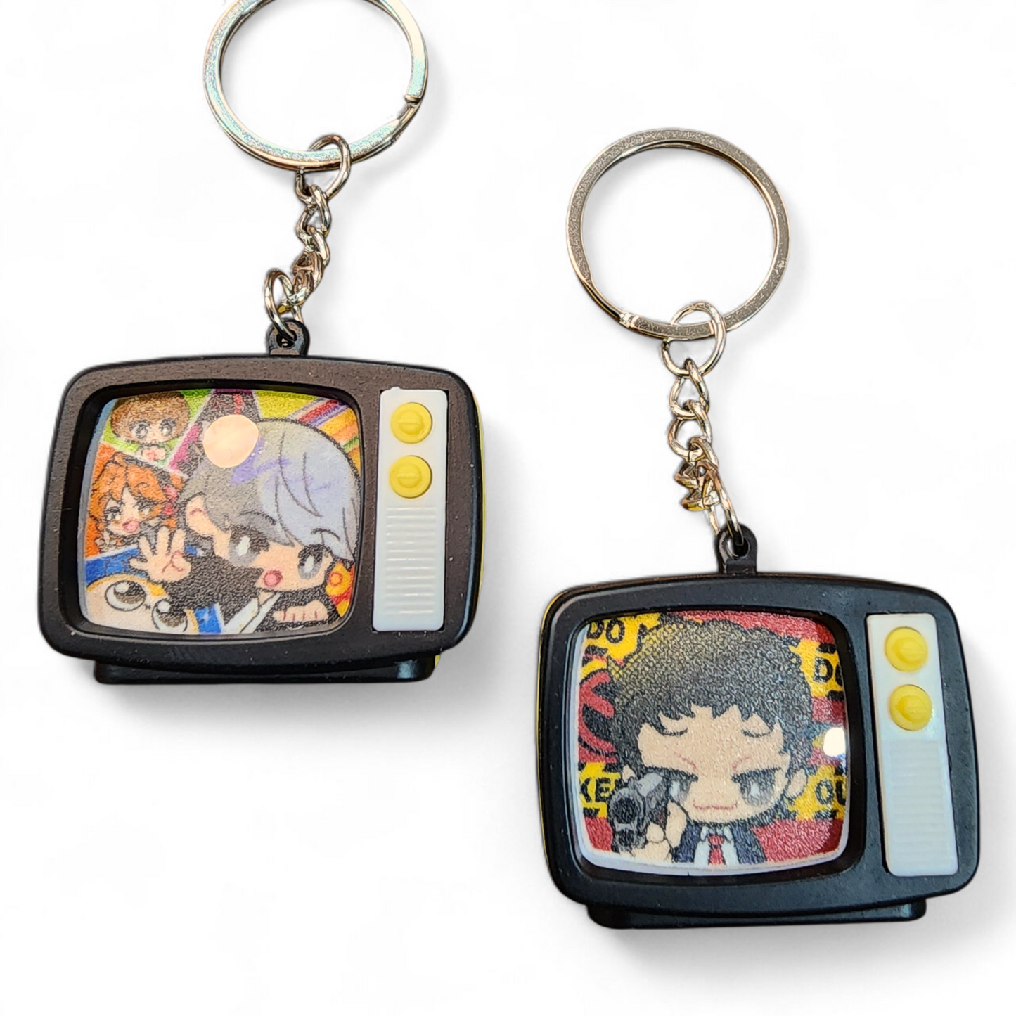 Persona 4 TV Keychains
