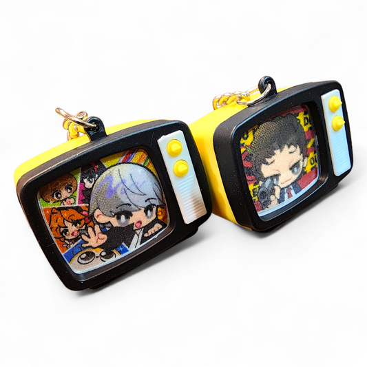 Persona 4 TV Keychains