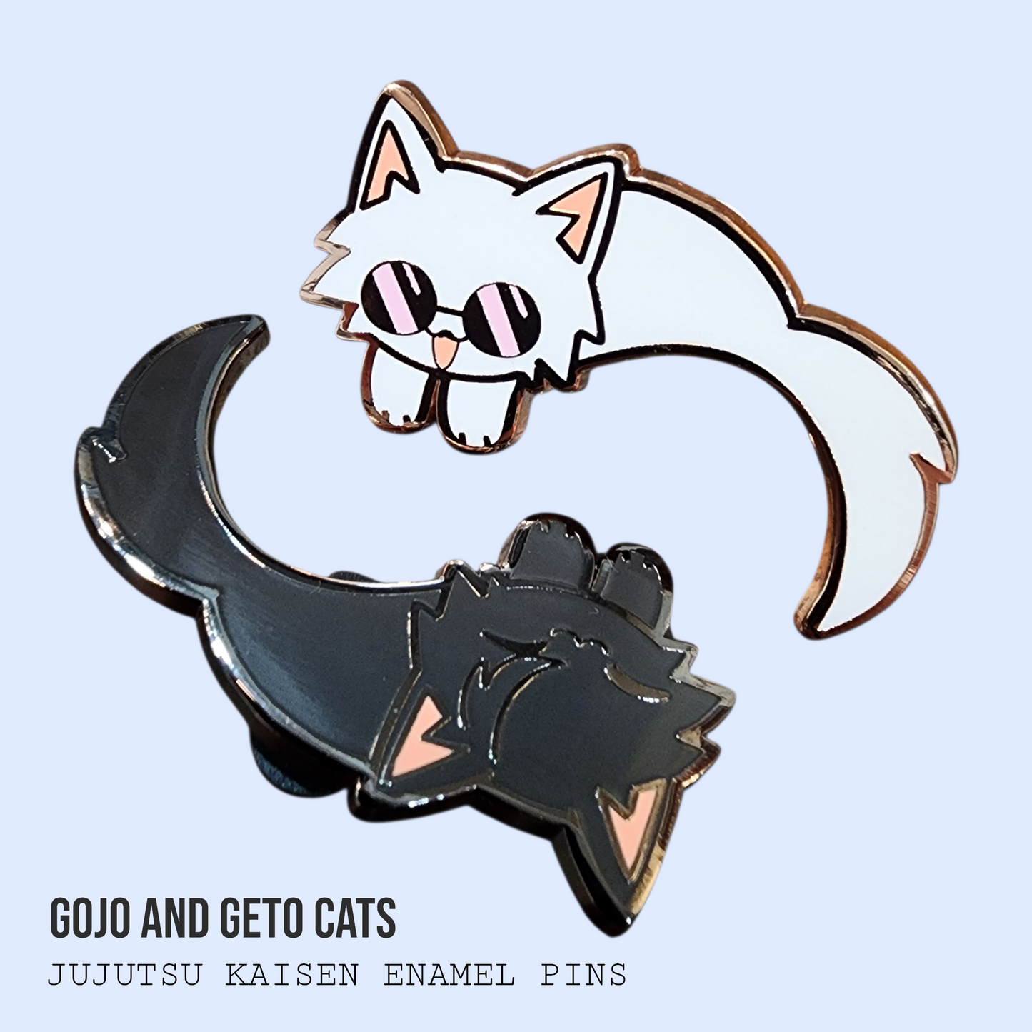 JJK: Gojo and Geto Hard Enamel Pin Set