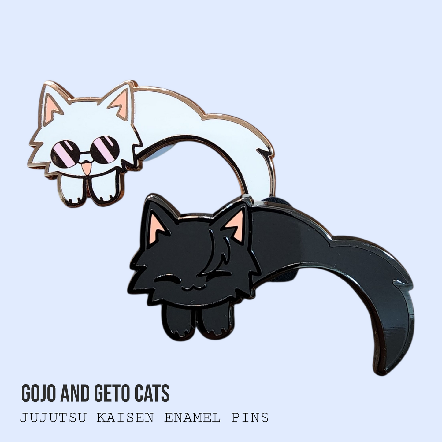 JJK: Gojo and Geto Hard Enamel Pin Set