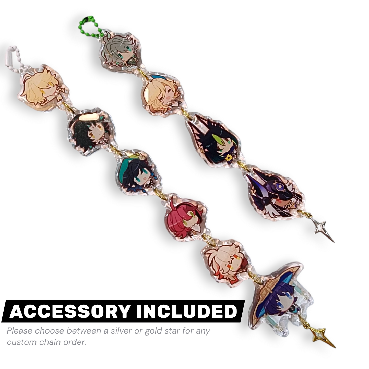 Genshin Impact: Mini Candy Character Charms