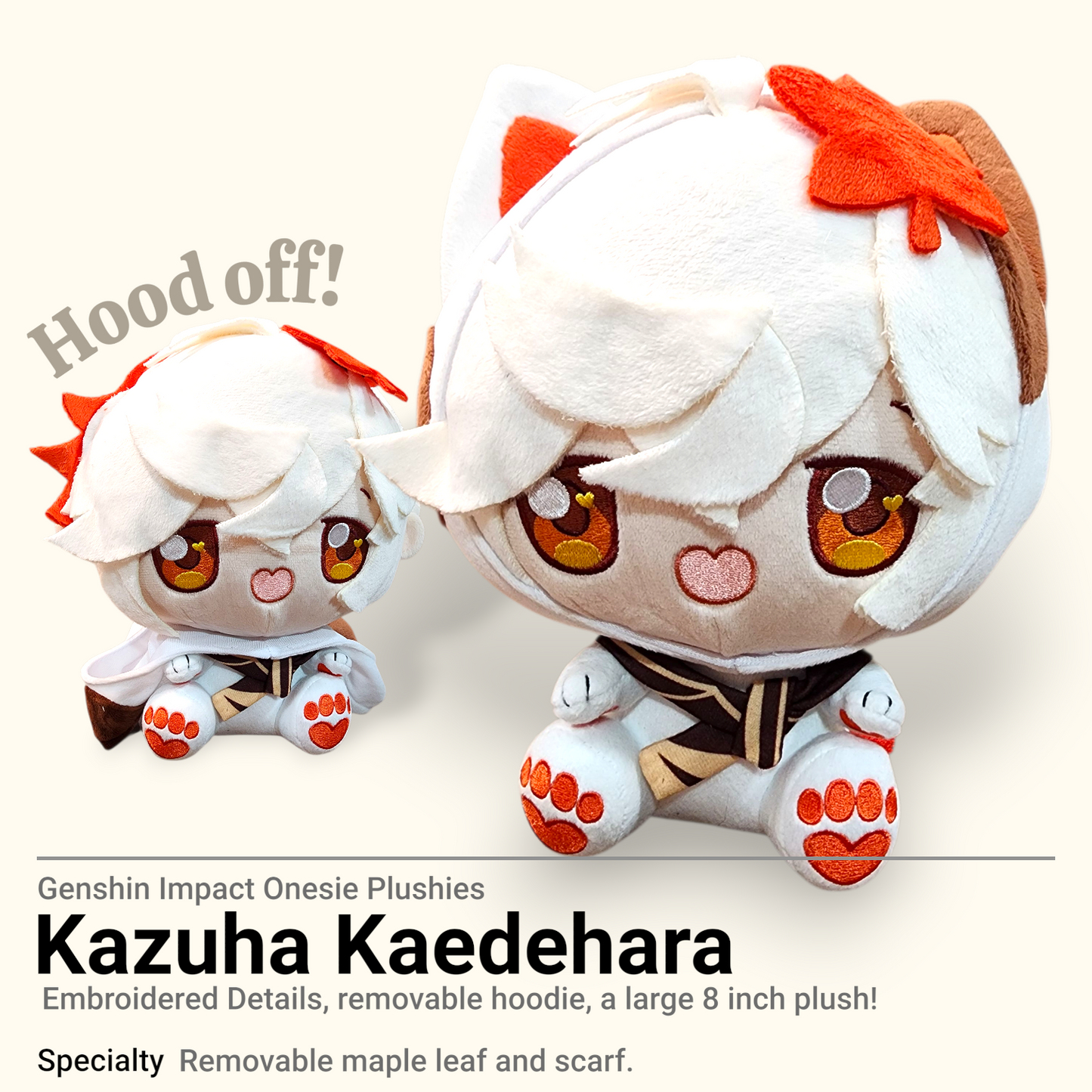 Genshin Impact: Animal-Onesie Plush Toys [KAZUHA]