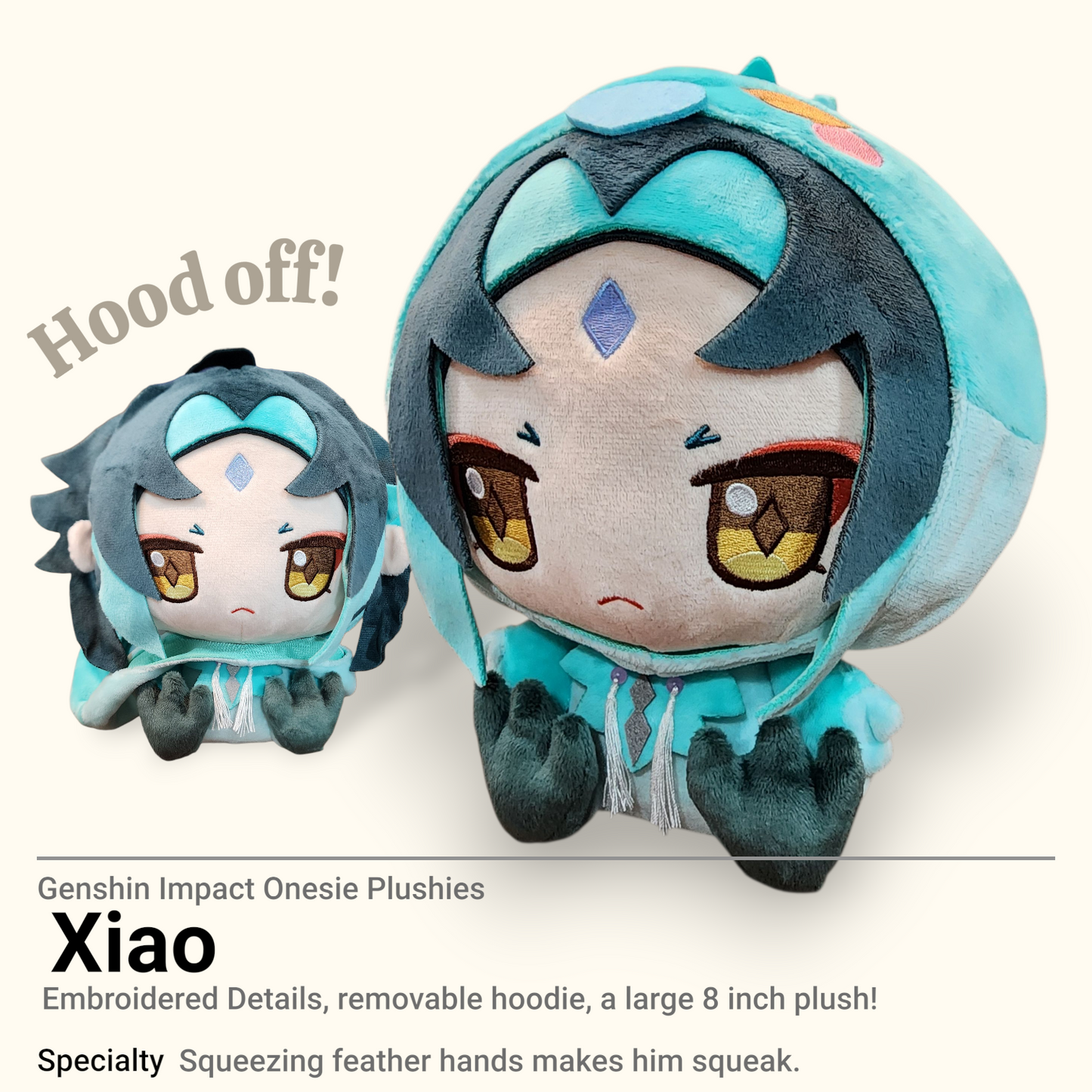 Genshin Impact: Animal-Onesie Plush Toys [XIAO]