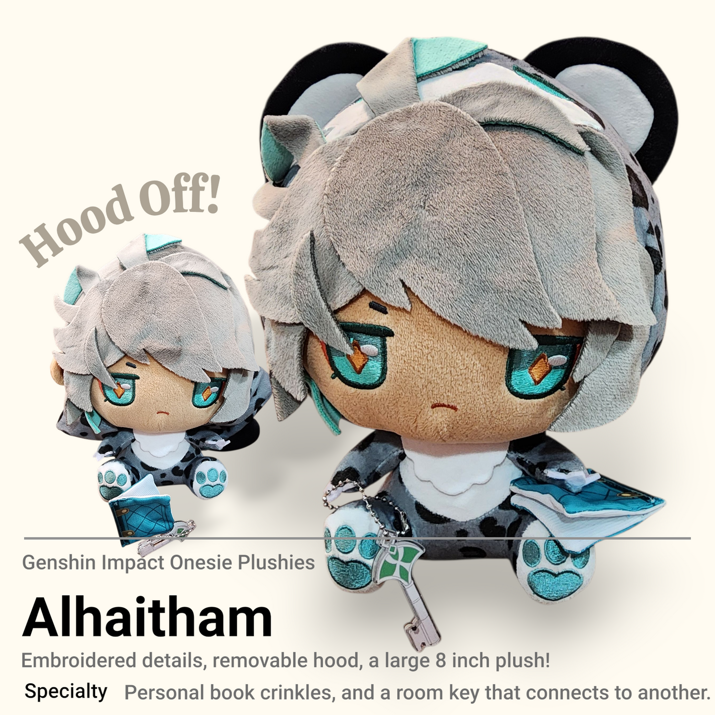 Genshin Impact: Animal-Onesie Plush Toys [ALHAITHAM]