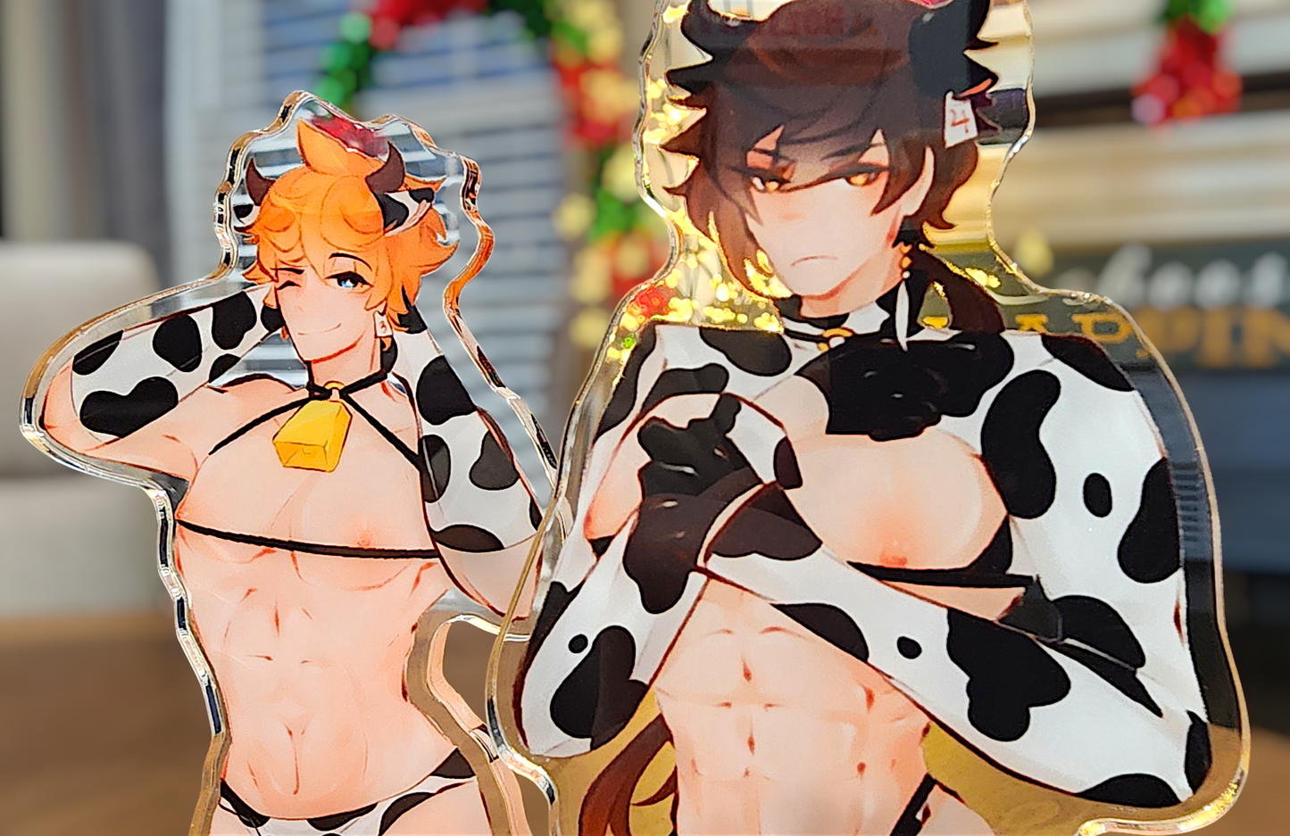 Genshin Impact: 'Cow Men' Acrylic Standees