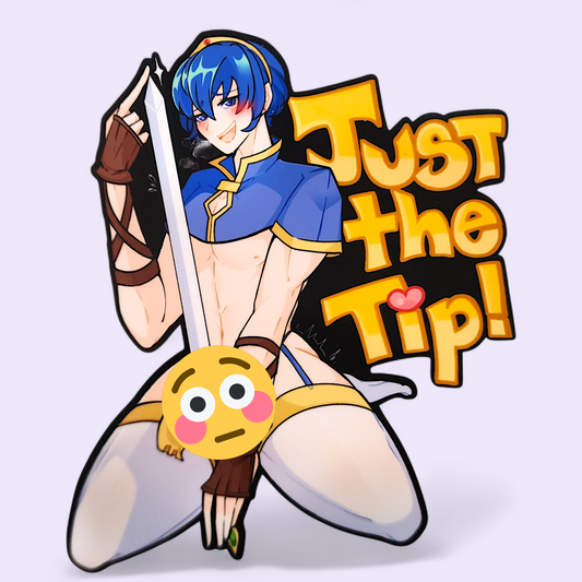 Fire Emblem: 'Just the Tip' Marth Sticker