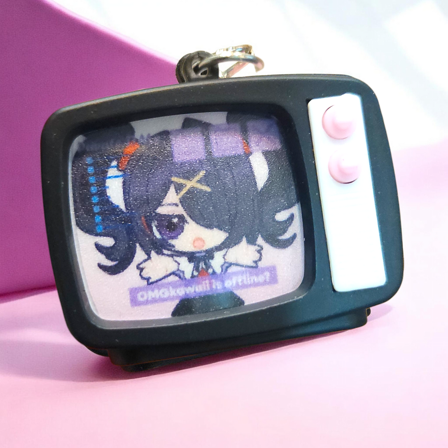 Needy Streamer Overload TV Keychains