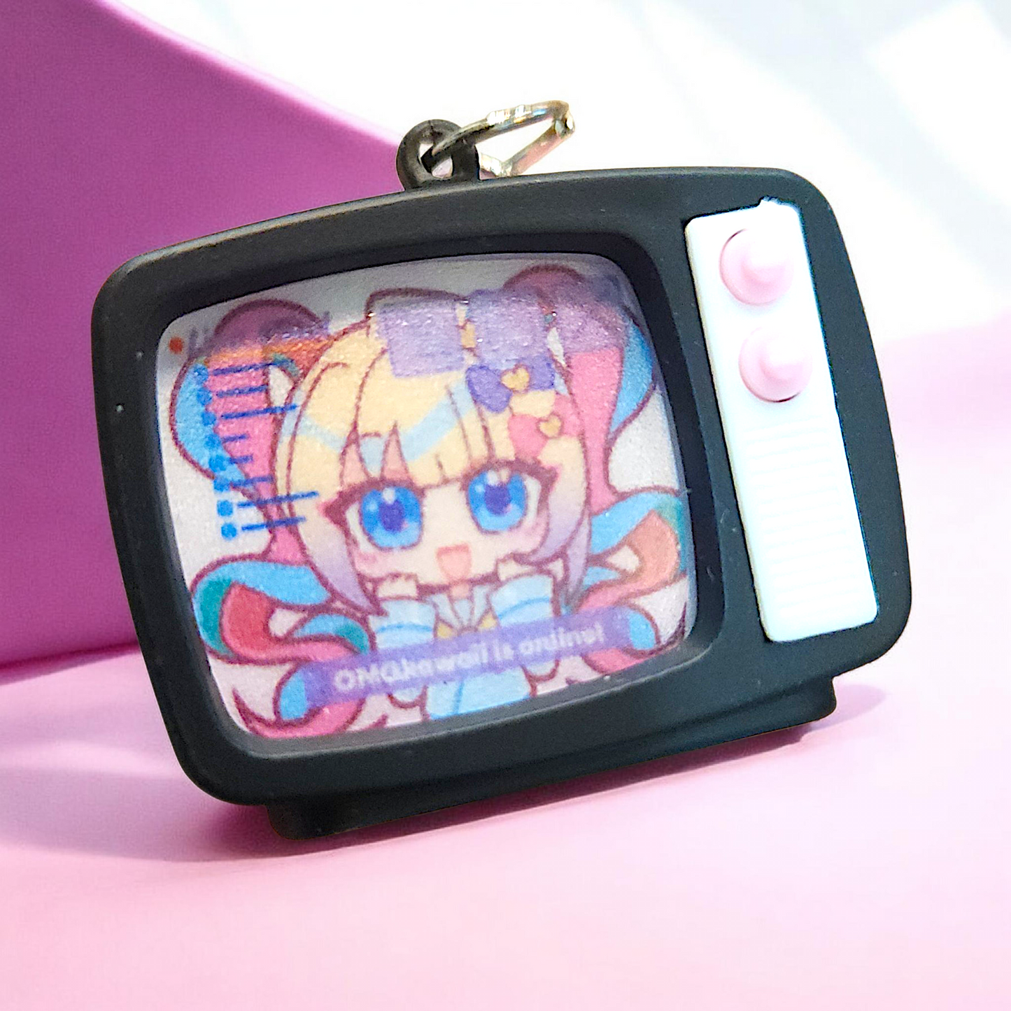 Needy Streamer Overload TV Keychains