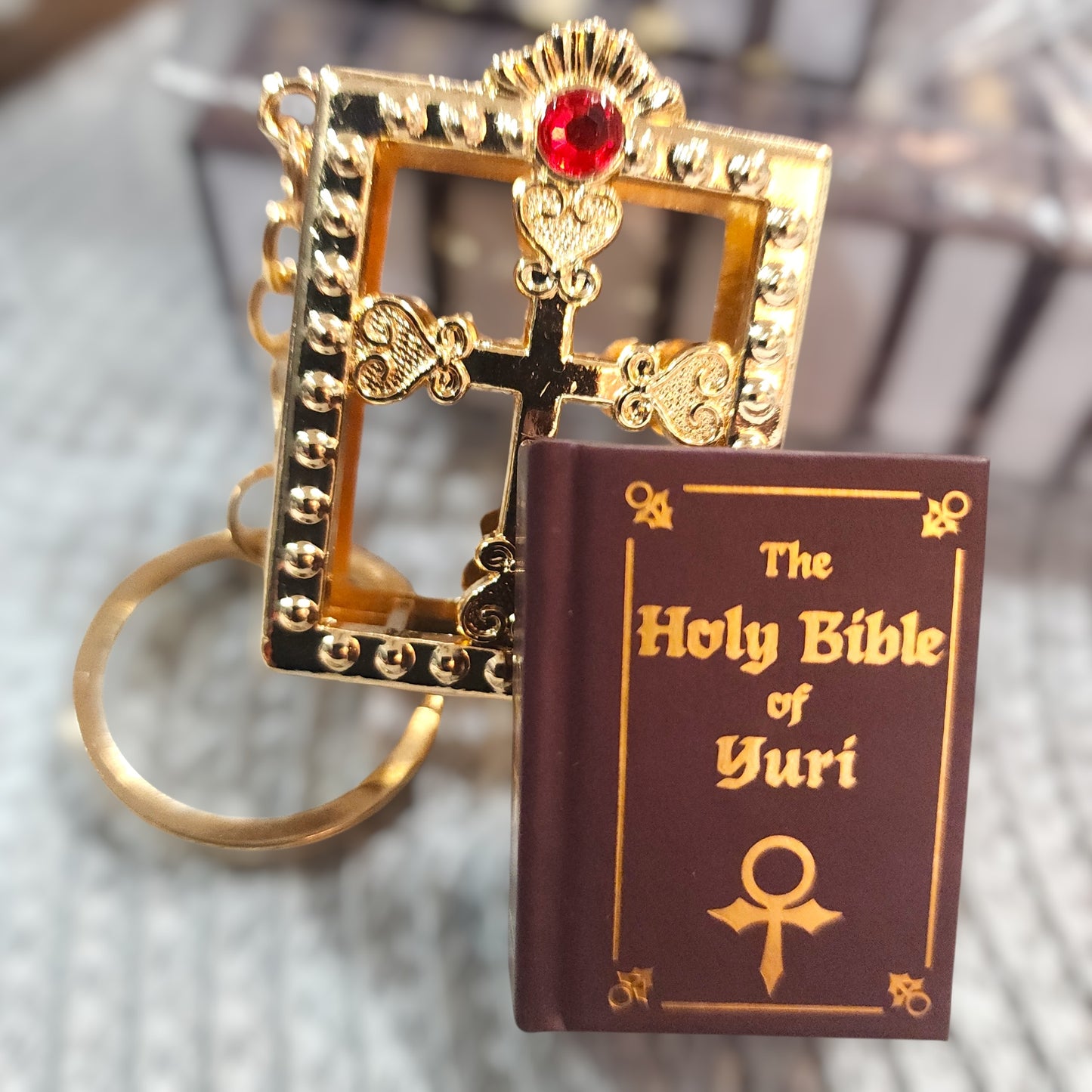 Yaoi & Yuri Bible Mini Book (+ keychain holder)