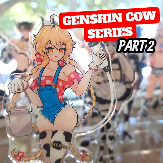 Genshin Impact: 'Male Cow Ranch' Acrylic Standees (Series 2)