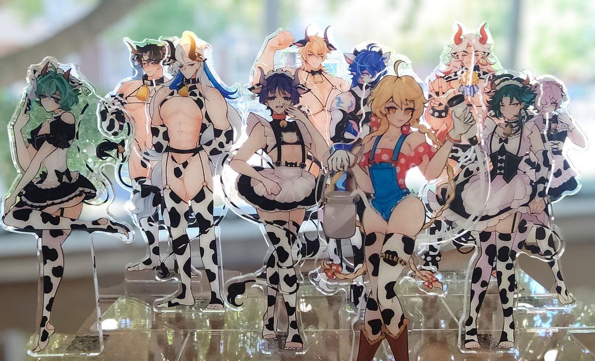 Genshin Impact: 'Male Cow Ranch' Acrylic Standees (Series 2)
