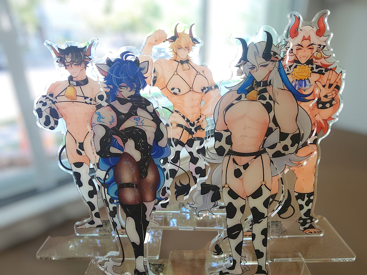 Genshin Impact: 'Male Cow Ranch' Acrylic Standees (Series 2)