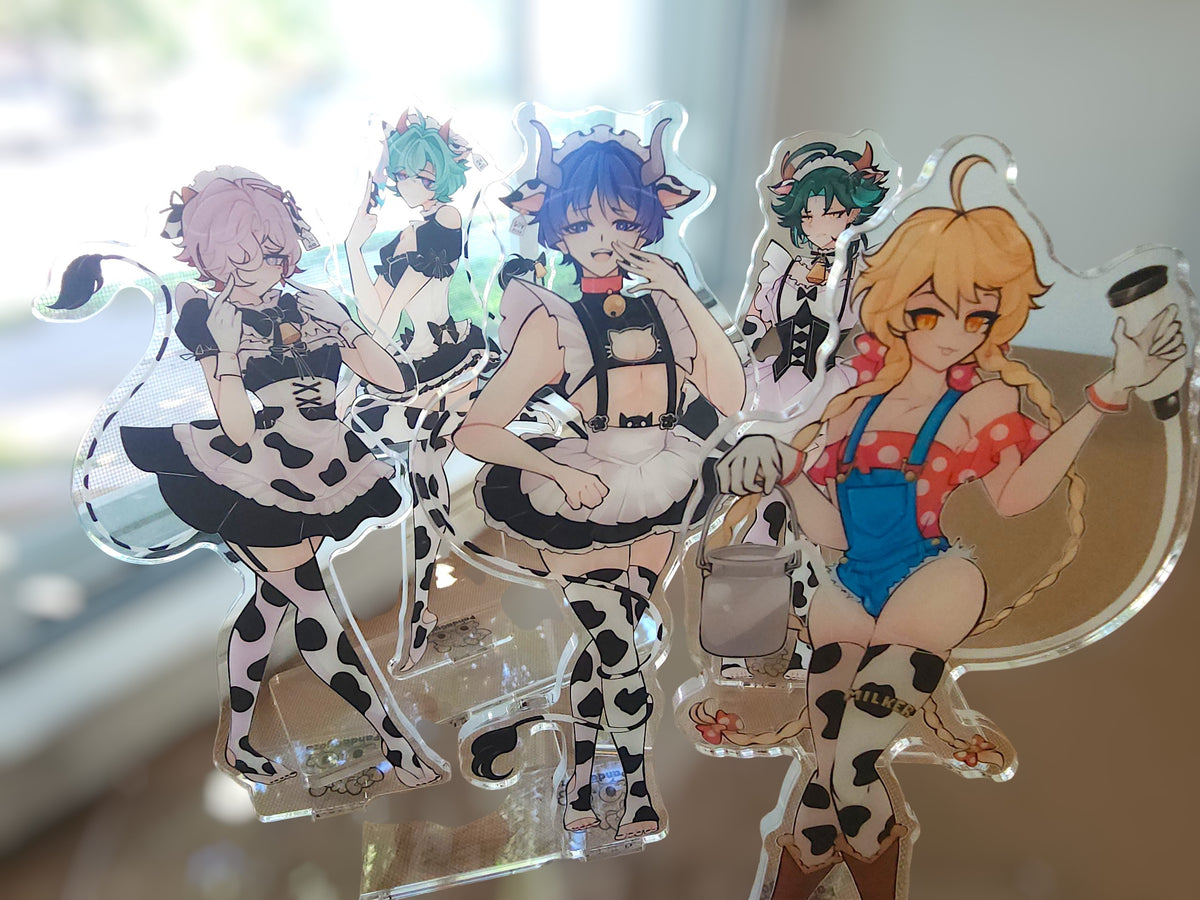 Genshin Impact: 'Male Cow Ranch' Acrylic Standees (Series 2)