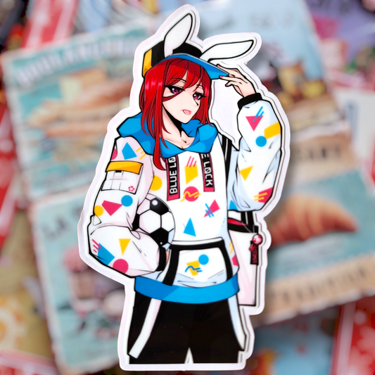 Blue Lock: Chigiri Hyoma [Rabbit Style] High Quality Sticker Decal