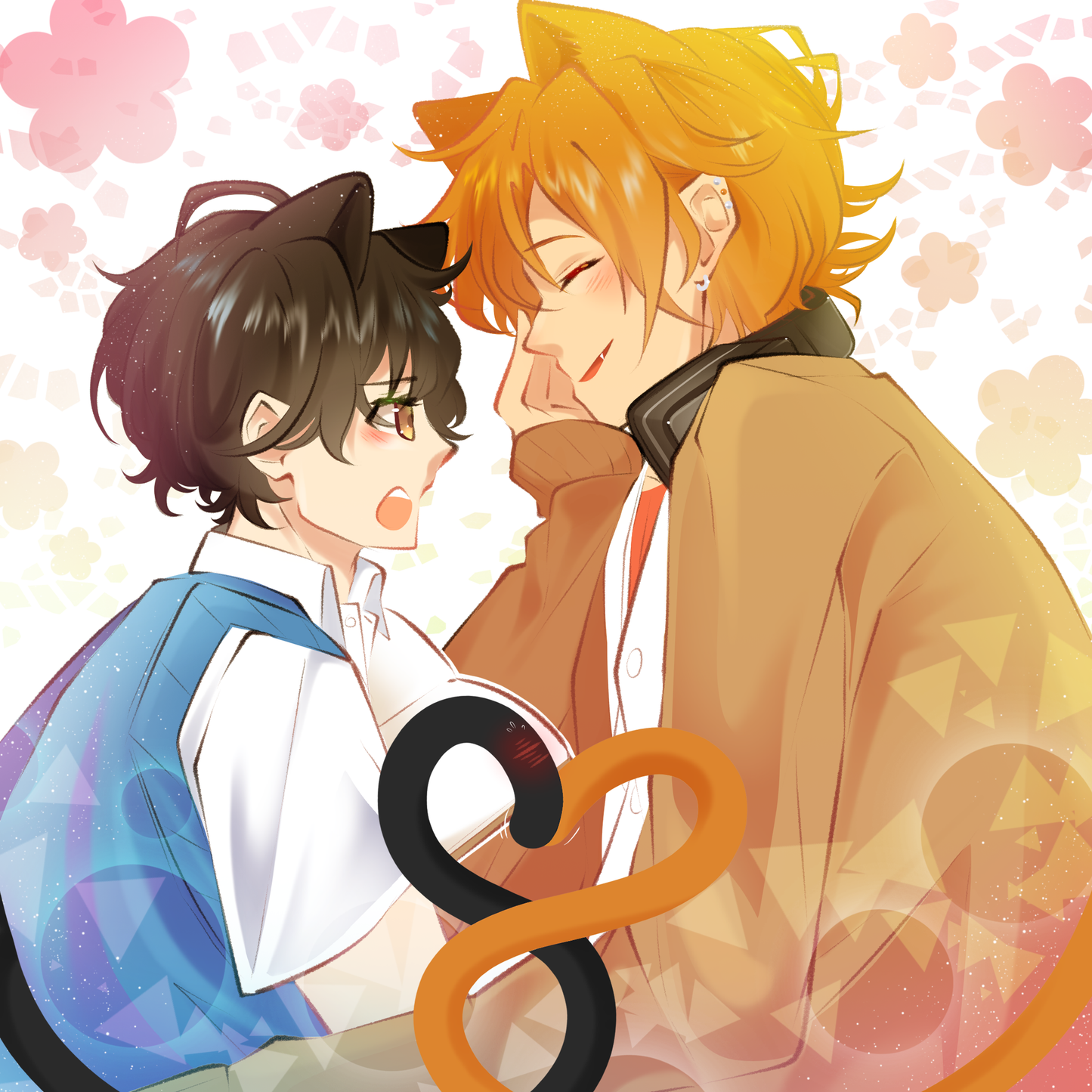 Sasaki and Miyano Square Print