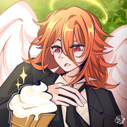 Chainsaw Man: Aki and Angel Square Prints