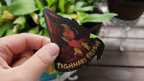 Genshin Impact: Tighnari (Billie Eilish) Foil Sticker